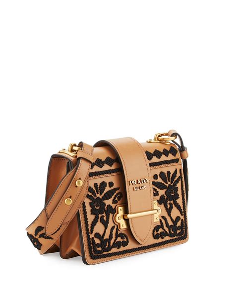 prada cahier box bag|Prada cahier bag embroidered.